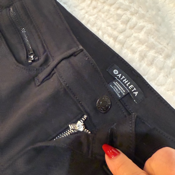 Athleta Women’s Flex Kick Flare Jean in Black Size 8 - Picture 11 of 12